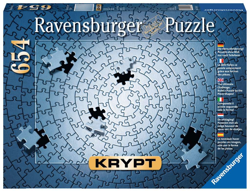 Krypt Jigsaw puzzle. Conundrum House Game and Puzzle Library rental.