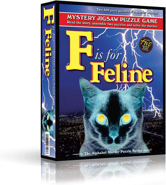 F is for Feline - The Alphabet Murder Puzzle Series