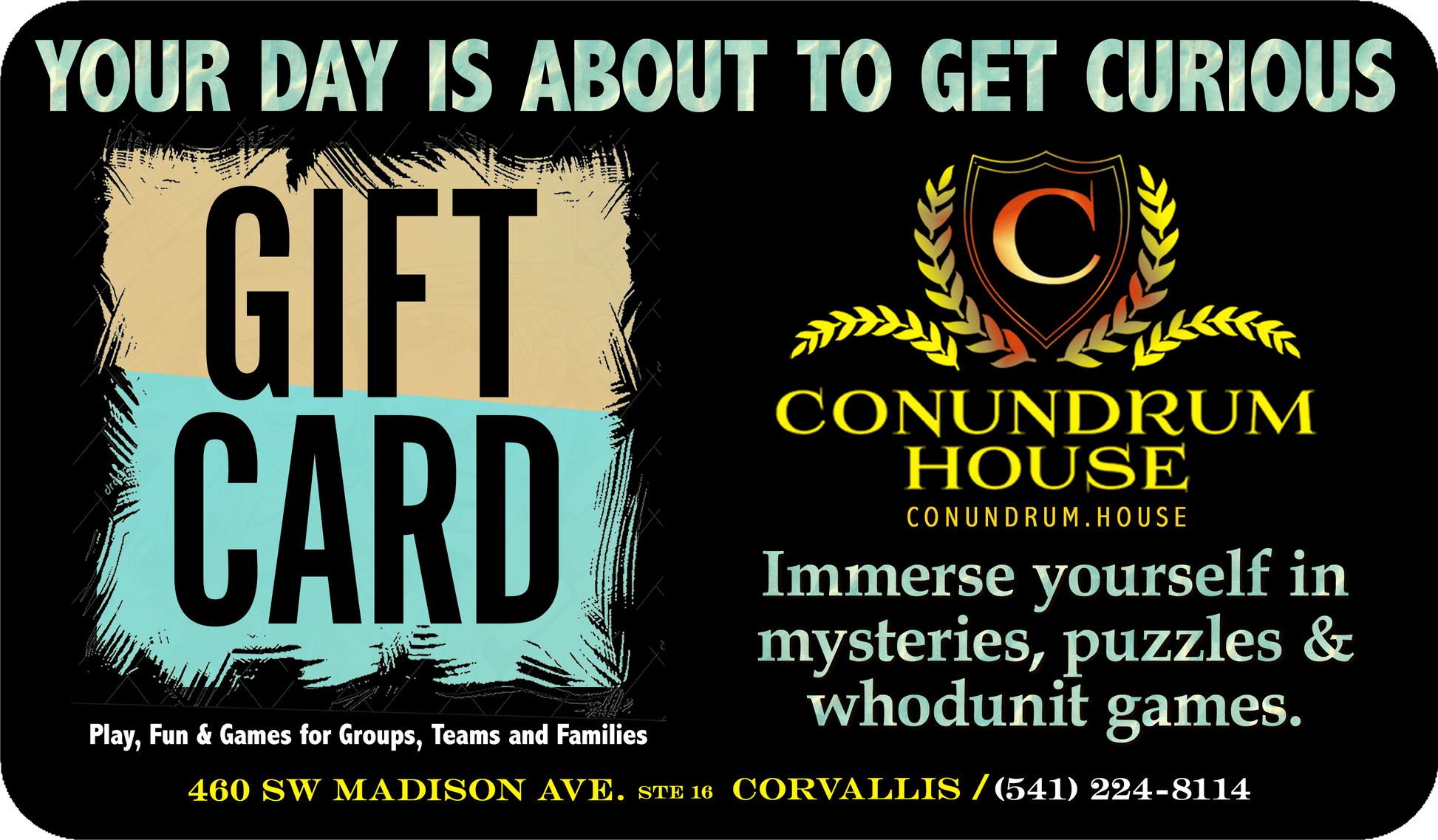 All Access Gift Card - Conundrum House