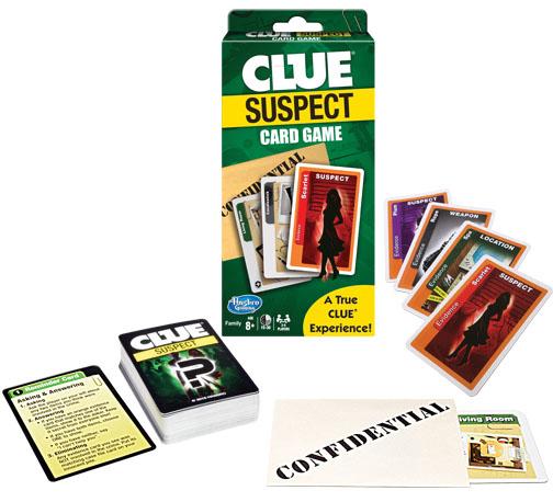 Clue Suspect Card Game - Conundrum House