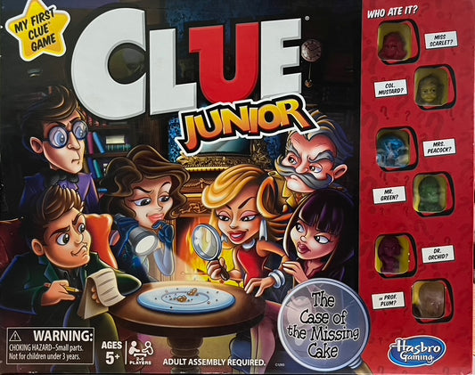 Rental - Clue Jr. The Case of the Missing Cake Special Edition (3D Pieces)