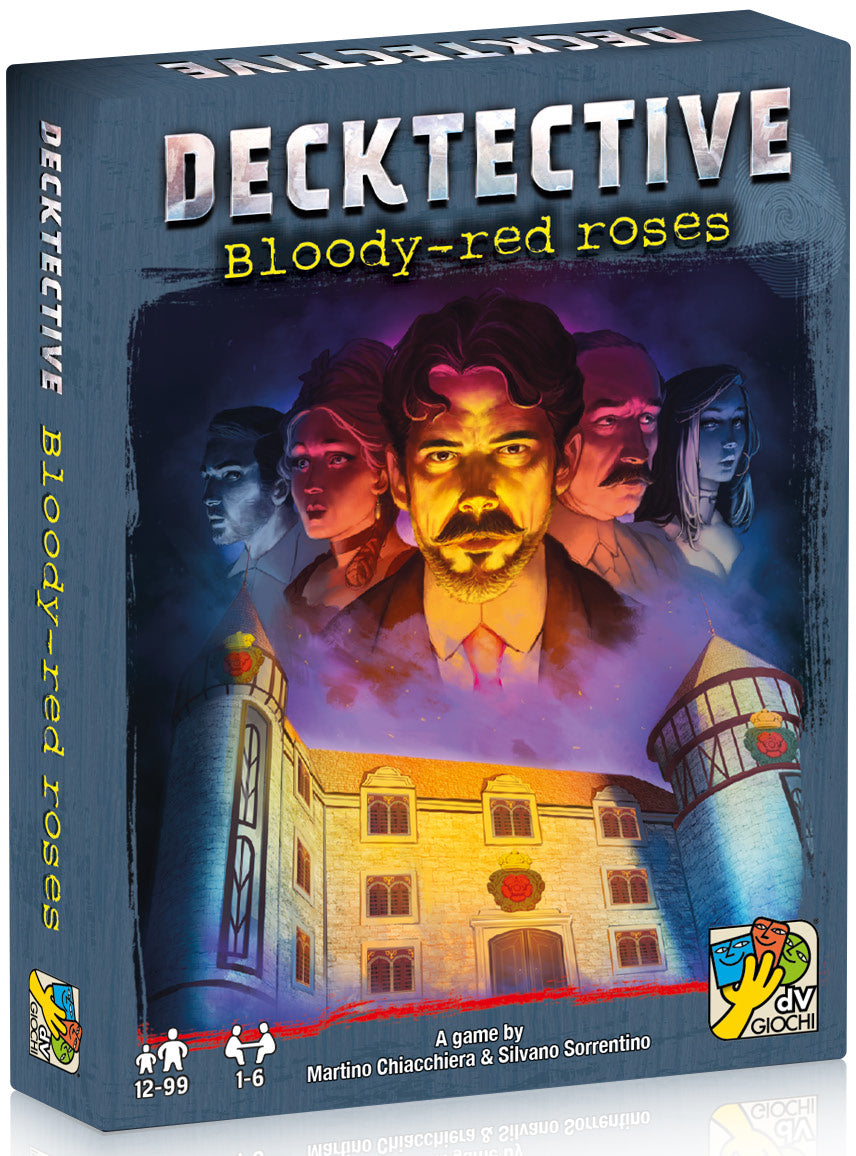 Board Game - Decktective: Bloody Red Roses - Conundrum House