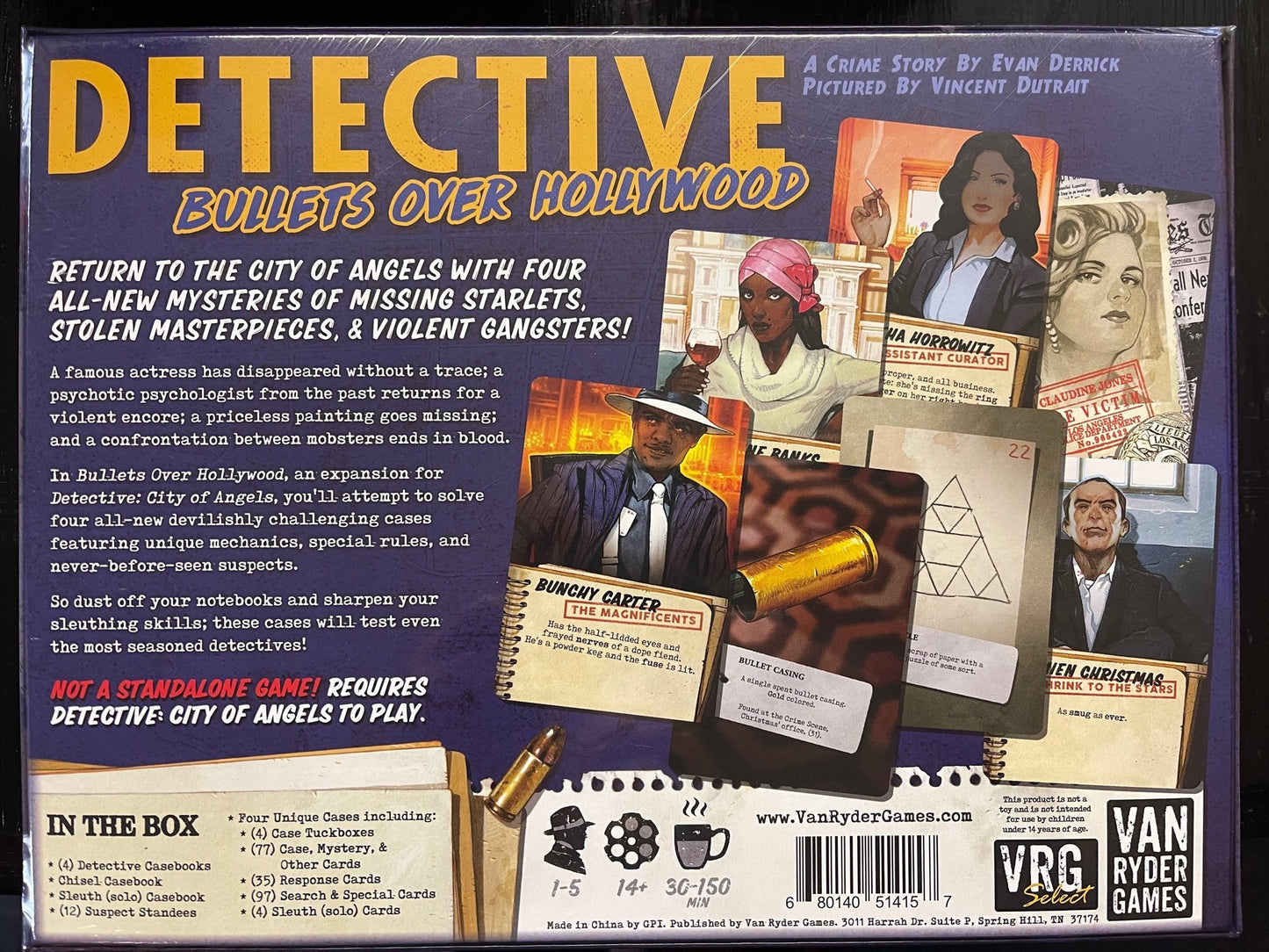 Detective: City of Angels: Bullets Over Hollywood expansion