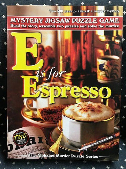 Rental - Alphabet Murder: E is for Espresso - Conundrum House