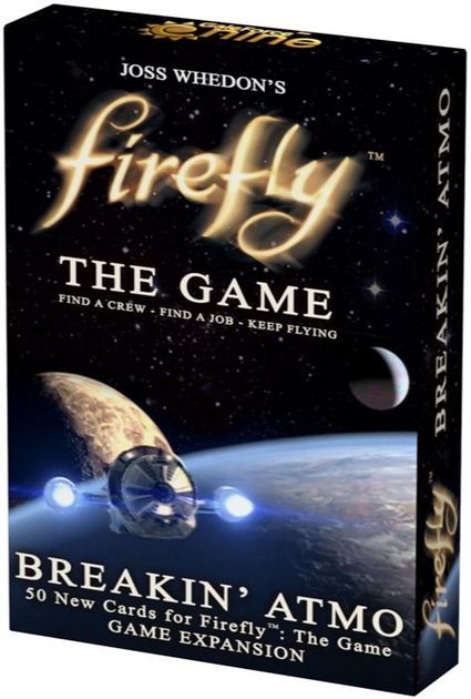 Board Game, Expansion, EXPANSION-SET-BASE-REQUIRED - Firefly: The Game - Breakin` Atmo Expansion - Conundrum House
