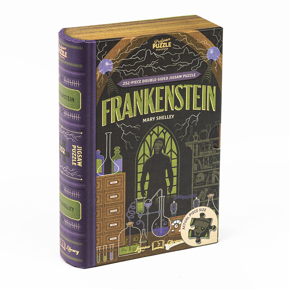 Frankenstein - double sided jigsaw puzzle