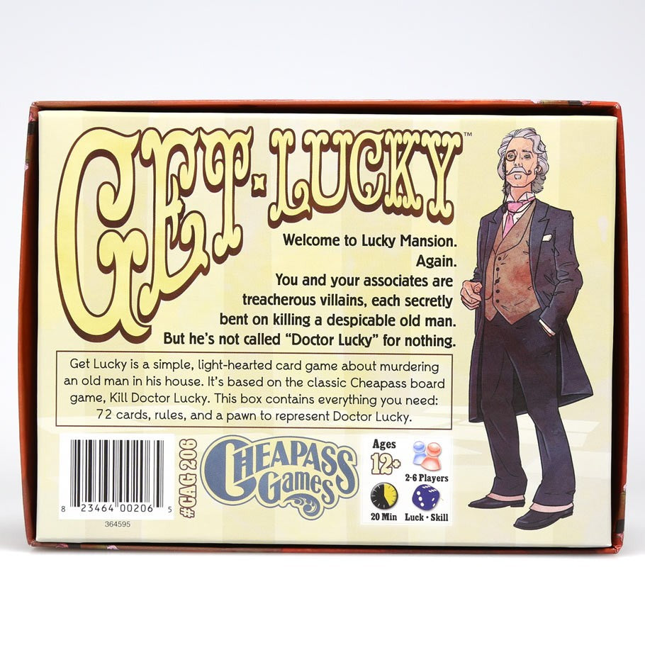 Get Lucky: Kill Doctor Lucky Card Game - Conundrum House