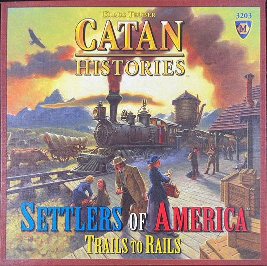 Rental- Catan - Histories - Settlers of America: Trails to Rails - Conundrum House