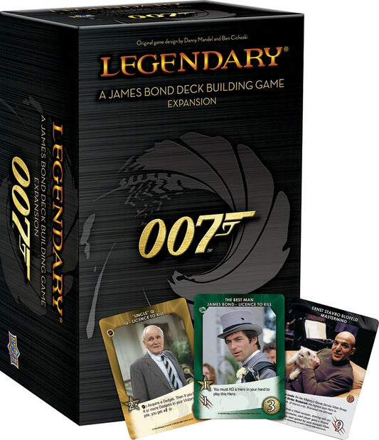 Deck Building, Card Game - Rental - Legendary DBG: 007 - A James Bond Deck Building Game Expansion - Conundrum House