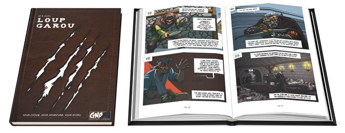 Graphic Novel Adventures Season #1 - Book 3 - Loup Garou. Conundrum House