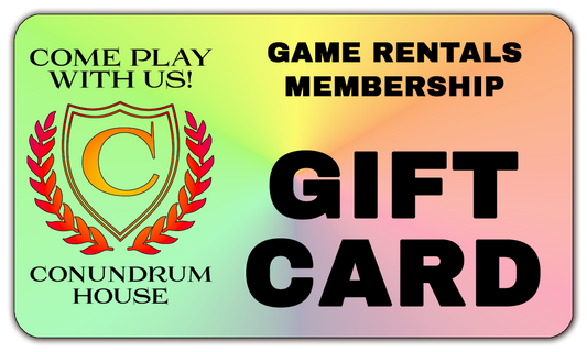 Membership Gift Card - Conundrum House Game Rentals Club