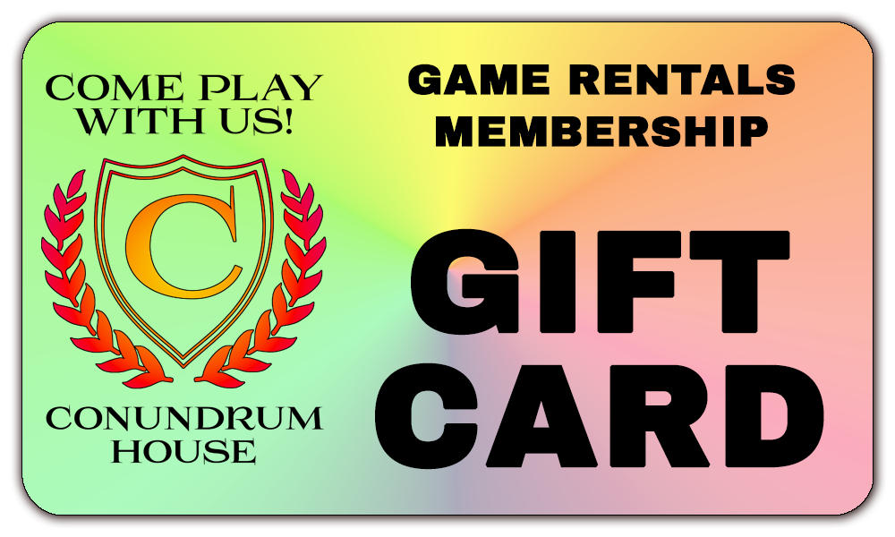 Membership Gift Card - Conundrum House Game Rentals Club