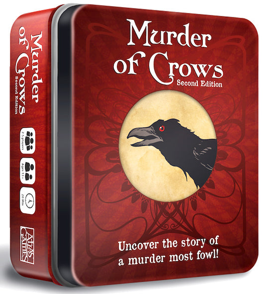 Card Game - Murder of Crows Second Edition Game Tin - Conundrum House