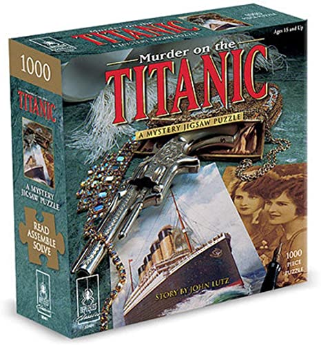 jigsaw-puzzle, 1000-pieces - Puzzle: Murder on the Titanic 1000 pc - Conundrum House