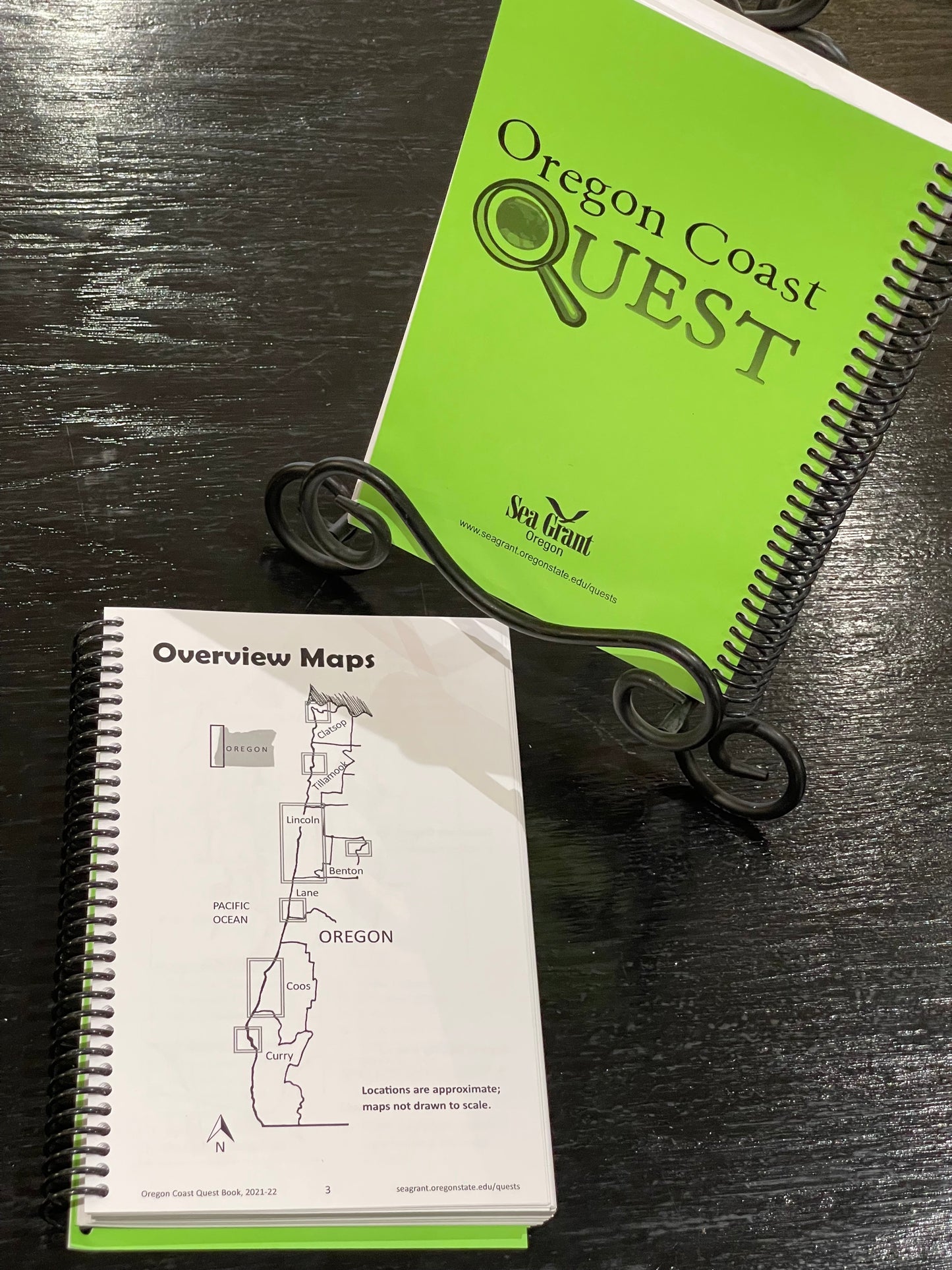 The Oregon Coast QUEST Book - Ed 2021-22