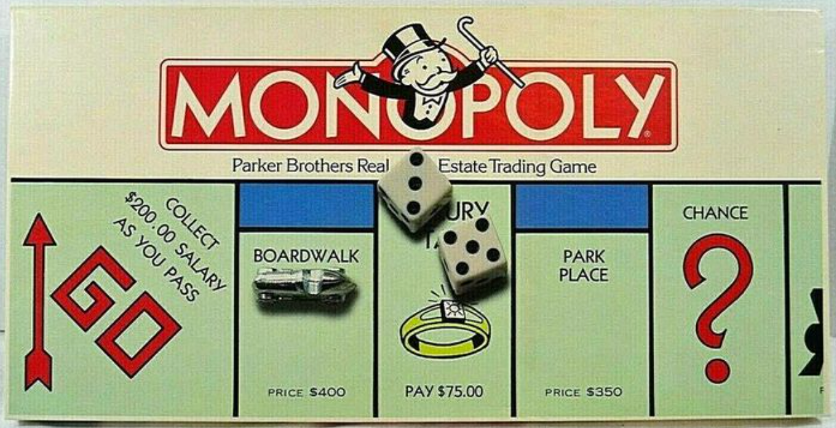 Rental - Monopoly Parker Bros Edition (no. 0009)