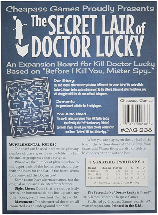 Doctor Lucky: Secret Lair - Conundrum House