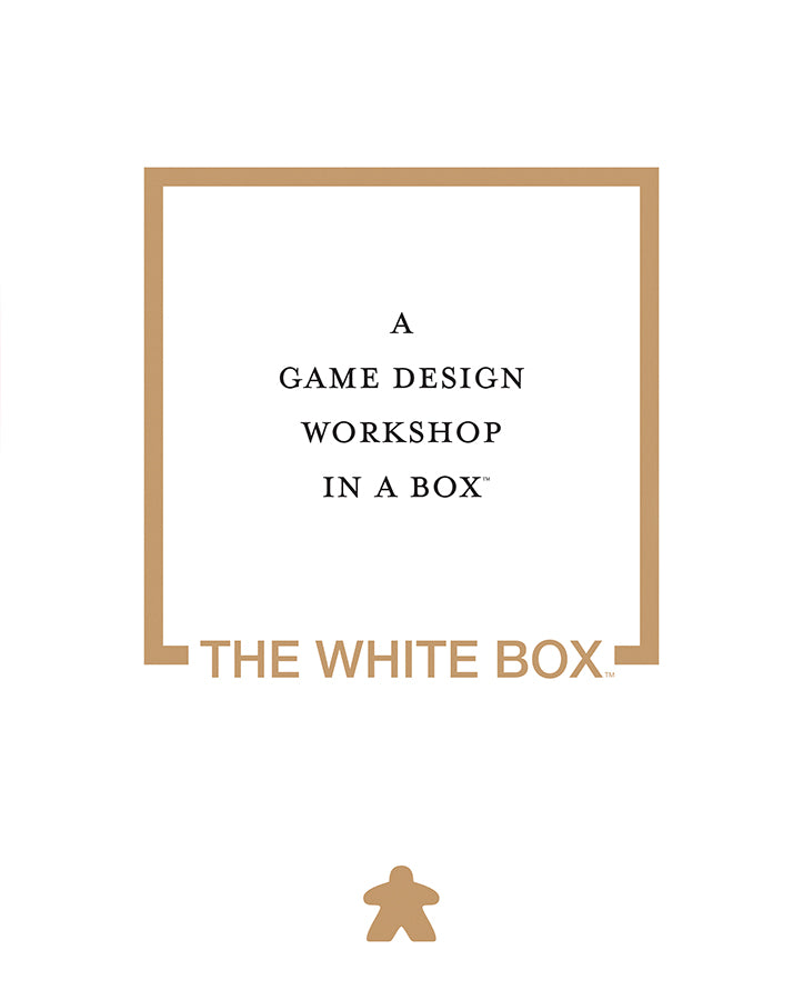 RPG - The White Box: A Game Design Kit In a Box - Conundrum House