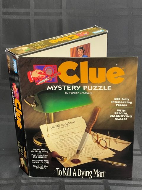 Rental - CLUE Mystery Puzzle: To Kill a Dying Man - Conundrum House