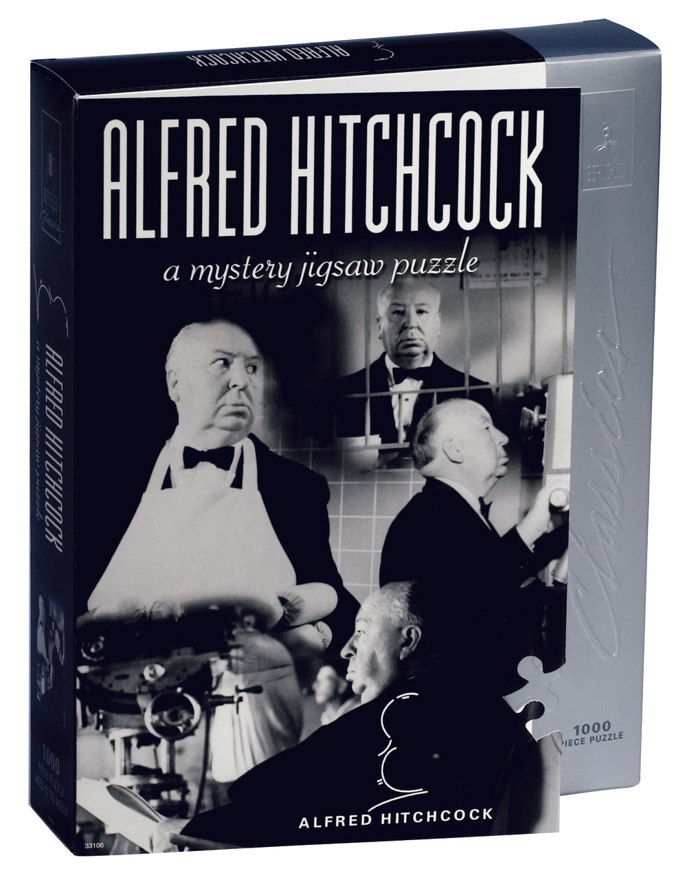 Alfred Hitchcock - a mystery jigsaw puzzle - Rental by Conundrum House