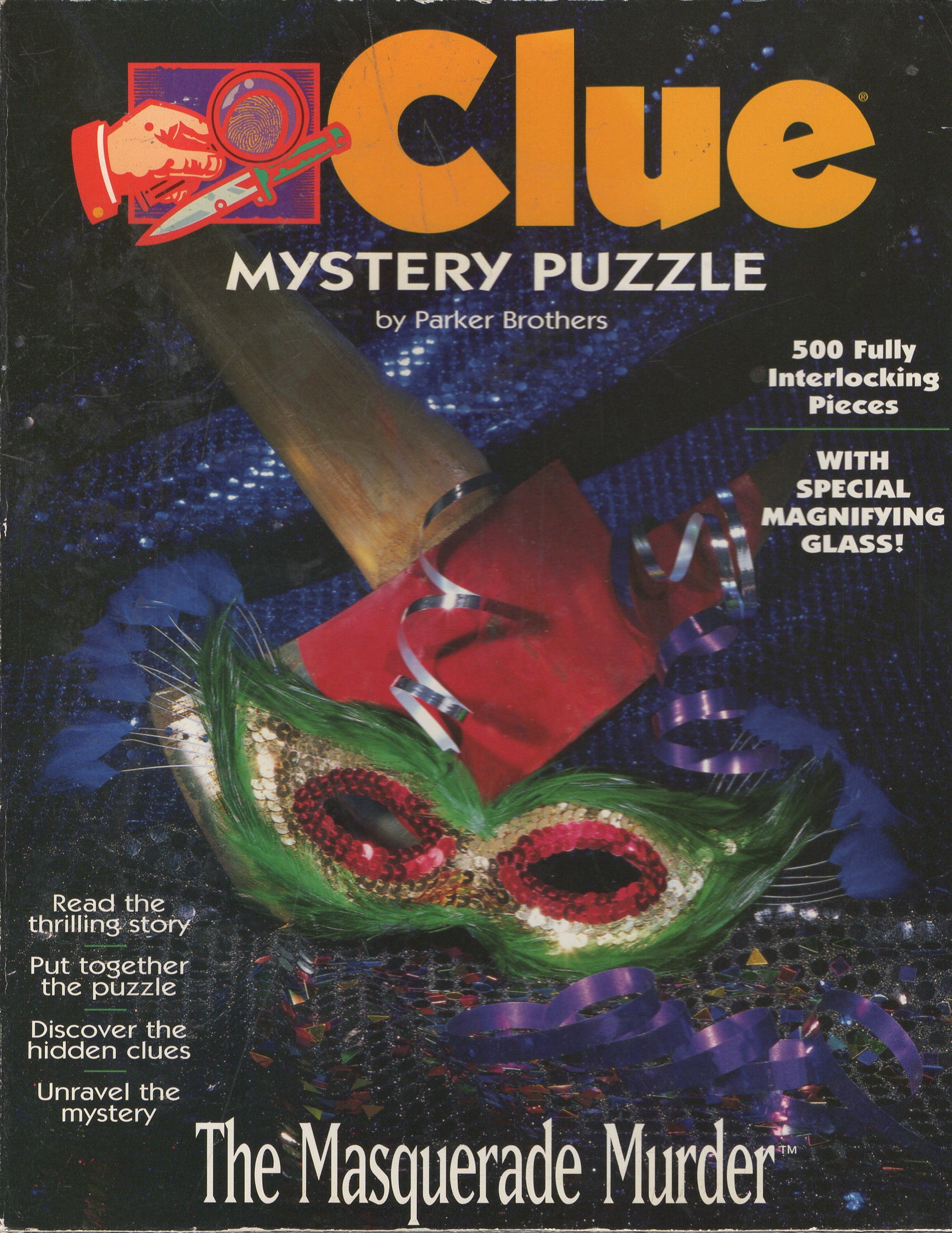 Rental - Clue Mystery Jigsaw Puzzle Game: The Masquarade Murder - Conundrum House