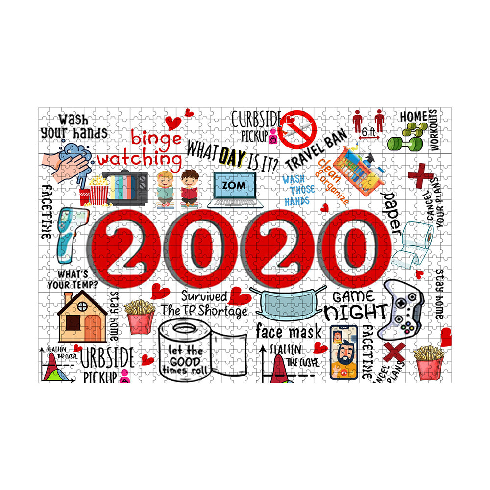 Rental - 2020 Jigsaw Puzzle 500 pcs