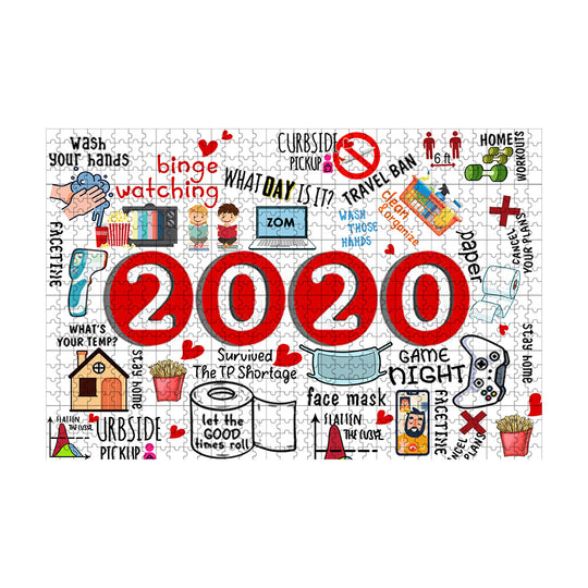 Rental - 2020 Jigsaw Puzzle 500 pcs