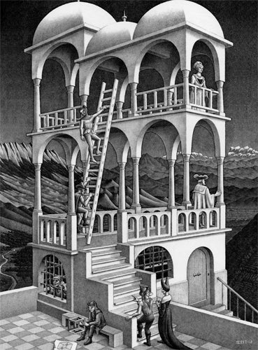 Rental - MC Escher Belvedere Puzzle