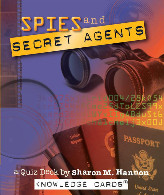 Spies and Secret Agents: A Quiz Deck by Sharon M. Hannon - Conundrum House