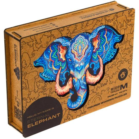 Unidragon Wooden Puzzle: Eternal Elephant